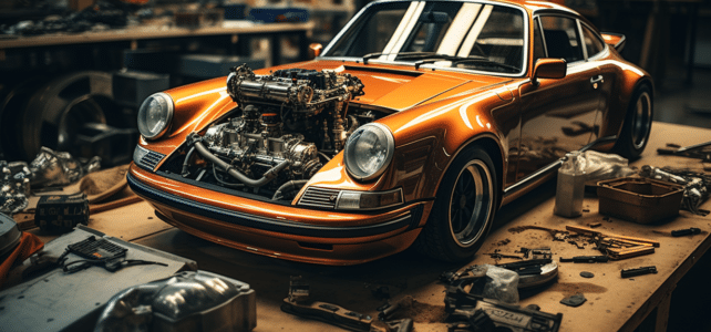 La fascination des amateurs d’automobile pour les pièces détachées Porsche uniques